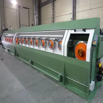 9 Block And 6 Block Wire Drawing Line For High Carbon Wire 9 Block And 6 Block Wire Drawing Line For High Carbon Wire