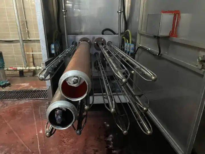 Textile Rotary Printing Screen Washing Machine Semi Automatic 6 Screens Max ,Motor 7.5 Kw Onuray Turkey Ce Textile Rotary Printing Screen Washing Machine Semi Automatic 6 Screens Max ,Motor 7.5 Kw Onuray Turkey Ce