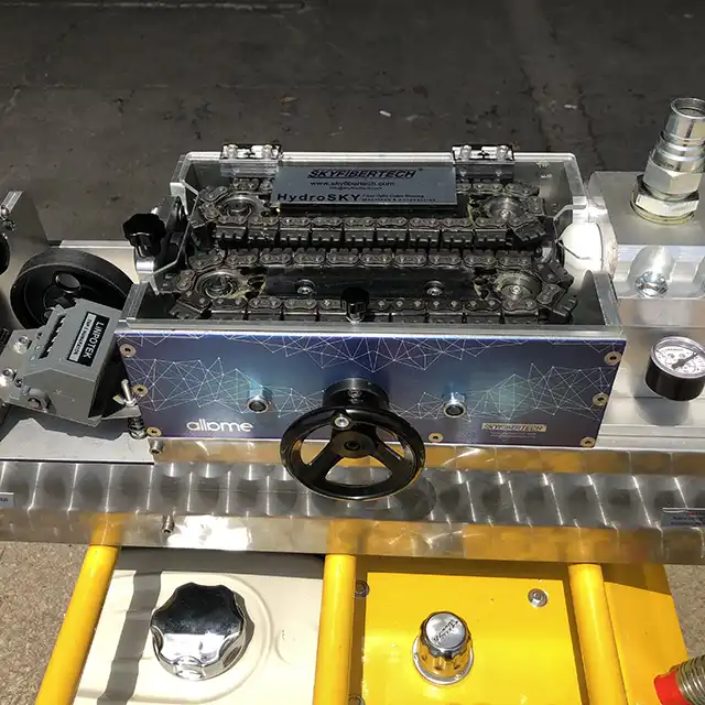 Fibre Floating Hydraulic Driven Cable Blowing Machine Fibre Floating Hydraulic Driven Cable Blowing Machine