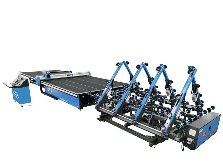 New Trend Cnc Glass Cutting Machine Production Line With Loading And Breaking Table Low-E Fonction Laser Marking Table New Trend Cnc Glass Cutting Machine Production Line With Loading And Breaking Table Low-E Fonction Laser Marking Table