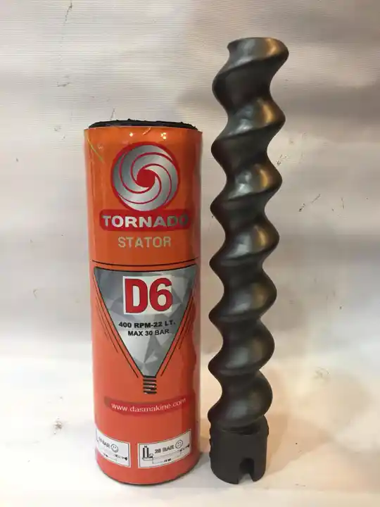 D6-3 Stator And Rotor Set For Screw Pump Mortar Cement Gypsyum Plastering Machine Construction Made In Turkey Durable D6-3 Stator And Rotor Set For Screw Pump Mortar Cement Gypsyum Plastering Machine Construction Made In Turkey Durable
