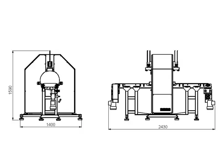 Economic Furniture Door Stretch Film Wrapping Machine Advanced Hose Stretch Roll Nylon Packing Machine Economic Furniture Door Stretch Film Wrapping Machine Advanced Hose Stretch Roll Nylon Packing Machine