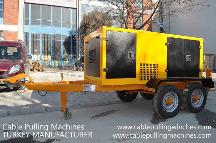 Cable Pulling Winch Machine Cable Pulling Winch Machine