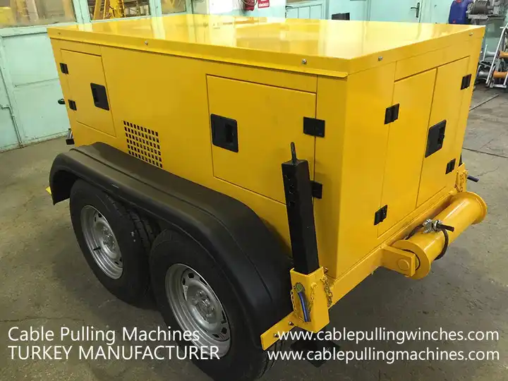 Cable Pulling Winch Machine Cable Pulling Winch Machine