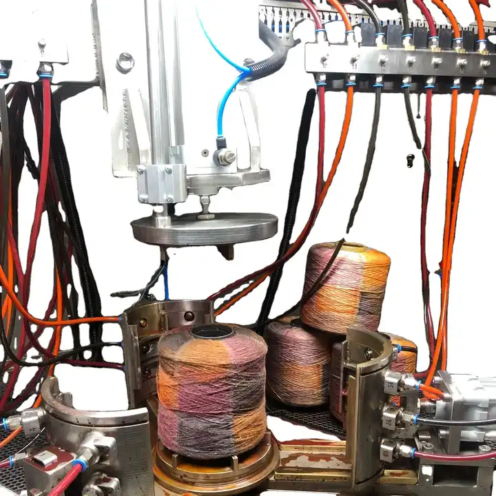Fancy Cone Space Dyeing Machine Cone Bobbin Polyester Yarn Textile Multi Color Cotton Service Machinery Textile 1 Cone 1 Minute Fancy Cone Space Dyeing Machine Cone Bobbin Polyester Yarn Textile Multi Color Cotton Service Machinery Textile 1 Cone 1 Minute