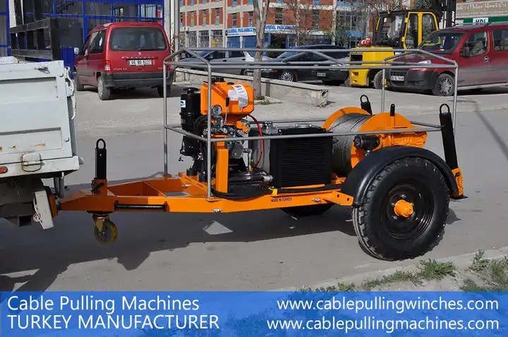 Cable Pulling Winch Machine Cable Pulling Winch Machine
