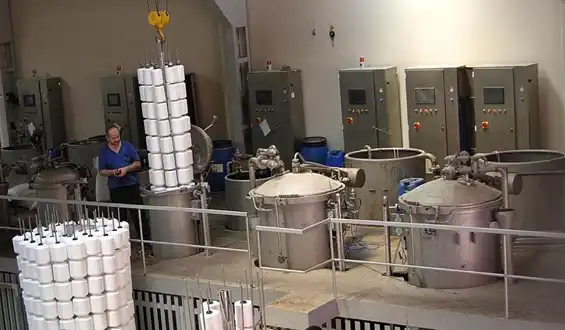 Cone Package Dyeing Machine For Dyehouse New Textile Yarn Automatic 220/380V Provided 0.36Mpa 2 Years Turkey Steam Doru 135 500 Cone Package Dyeing Machine For Dyehouse New Textile Yarn Automatic 220/380V Provided 0.36Mpa 2 Years Turkey Steam Doru 135 500