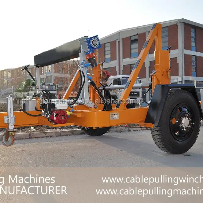 Cable Drum Trailer Machines Manufacturer Cable Drum Trailer Machines Manufacturer