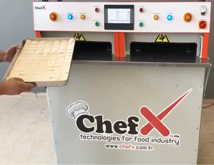 Ready Shipment Stainless Steel Baklava Pastry Dividing Automatic Ce Cutting Cutter Machine Ready Shipment Stainless Steel Baklava Pastry Dividing Automatic Ce Cutting Cutter Machine