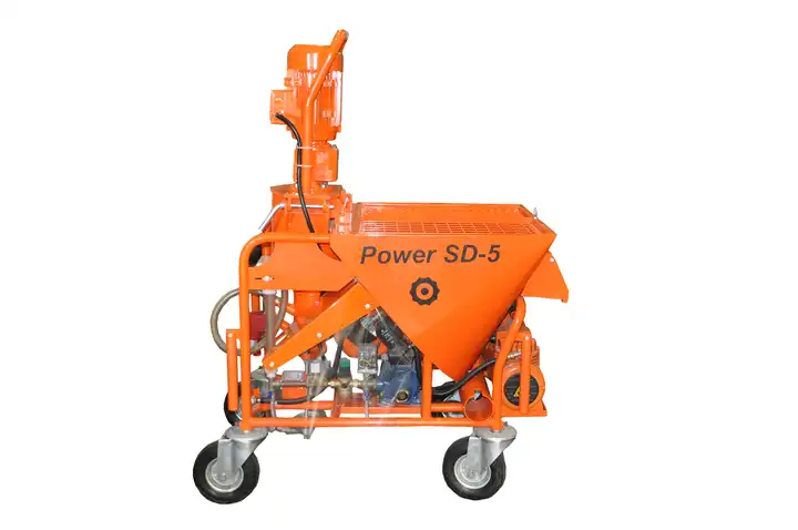 High Quality Wall Dry Mortar Cement Plastering Spraying Machine Made In Turkey New 380 V Power Sd 5 High Quality Wall Dry Mortar Cement Plastering Spraying Machine Made In Turkey New 380 V Power Sd 5