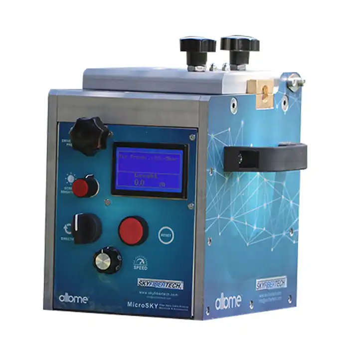 Fiber Optic Cable Blowing Machine Ftth Fttx Laying Microduct! Fiber Optic Cable Blowing Machine Ftth Fttx Laying Microduct!