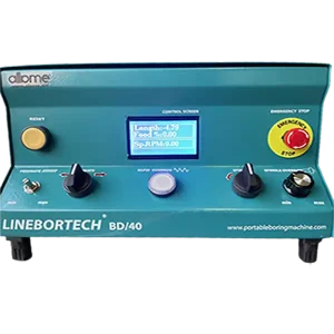 CNC Portable Horizontal Vertical Boring Machine Twin Spindle New Used Condition Engine Motor Bearing Core Construction