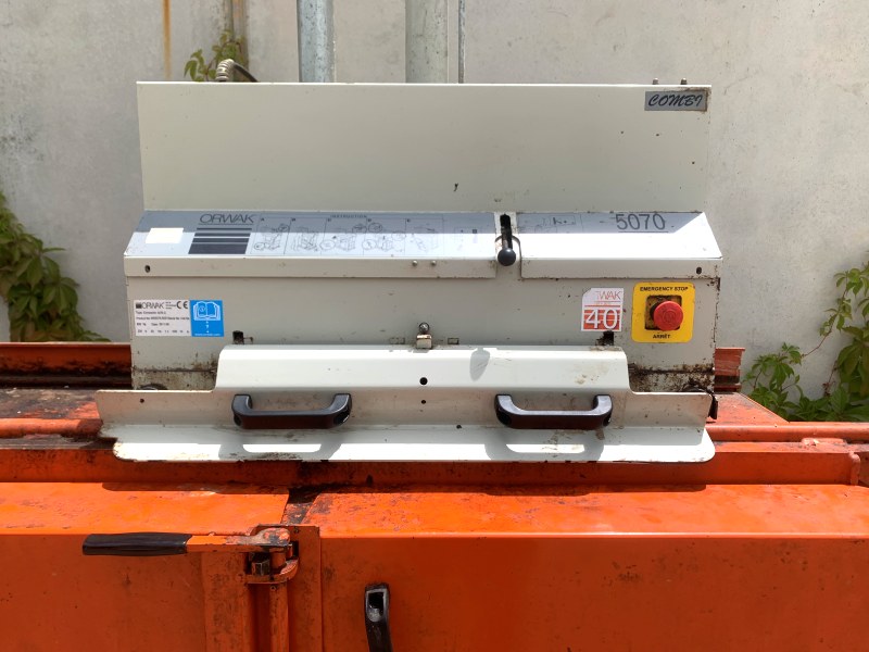 Orwak Multi 5070 Vertical Baling Press Orwak Multi 5070 Vertical Baling Press