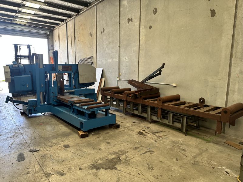 Parkanson Pk600Hfa (Nc) Hitch Feed Twin Column Automatic Pack Cutting Bandsaw Parkanson Pk600Hfa (Nc) Hitch Feed Twin Column Automatic Pack Cutting Bandsaw